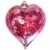 Personalised glass baubles Engraved Hearts