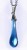 Glass jewellery Molton Drop Pendant click to see other colours