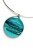 Large Circular glass jewellery Pendant