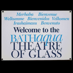 Glass blowing demo Bath Aqua Glass