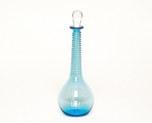 Glass Amphora Perfume Bottle apprentice piece - Unique Handmade Mother's Day Gift