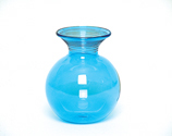Large Trailed Lip Glass Vase