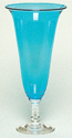 Footed Trailed glass Vase