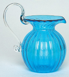 Small Optic glass Jug pitcher