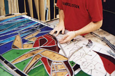 A different Valentines gift Stained Glass Courses one to one with an expert