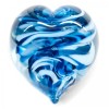 Glass Colours: Clear Aqua Swirl