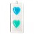 Fused Heart Hanging - Two Hearts