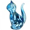 Glass Colours: Clear Aqua Swirl