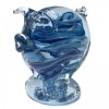 Glass Colours: Clear Aqua Swirl