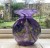 Purple and green posy vase