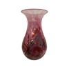 Art vases Green cranberry darkblue and purple