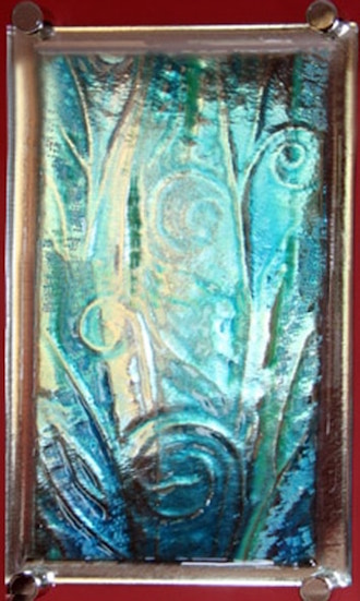 A fused glass effect