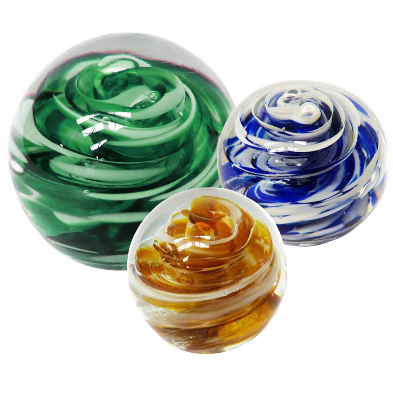 Glass Paperweights