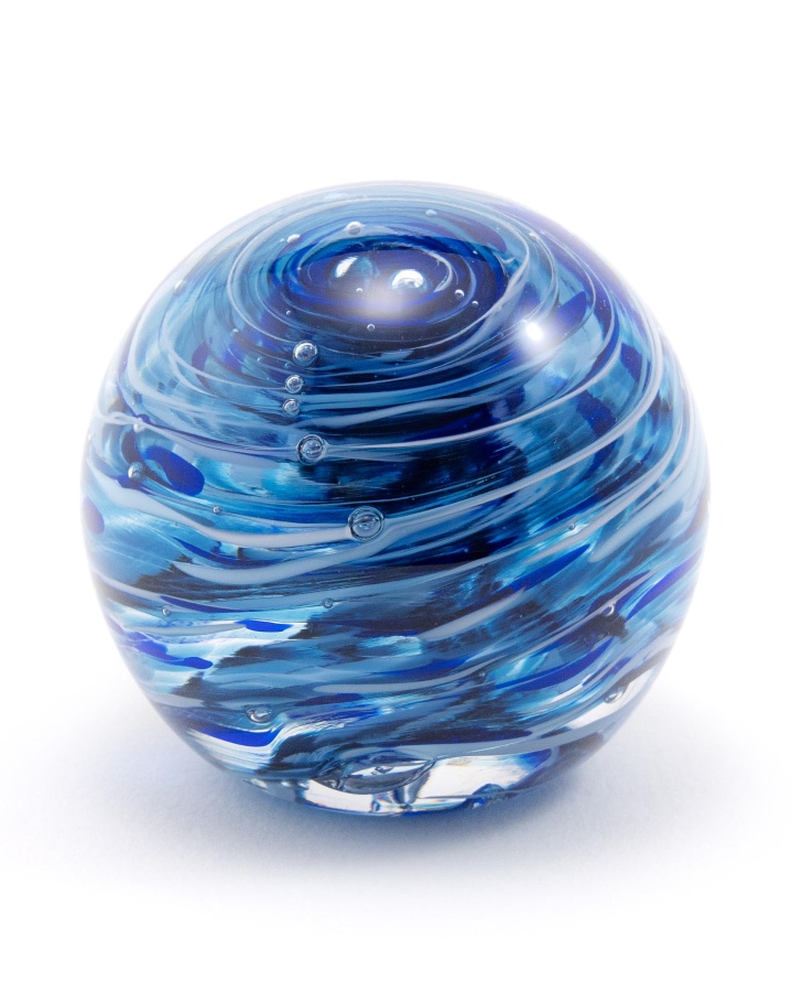 Large Marbled Paperweight