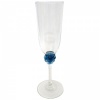 Royal Crescent Champagne Flute - Knop Twist Stemware