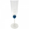 Royal Crescent Champagne Flute - Knop Twist Stemware