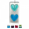 Fused Heart Hanging - Two Hearts