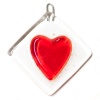 Small Fused Heart Hanging