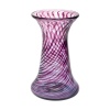Glass Vase amethyst chimney style