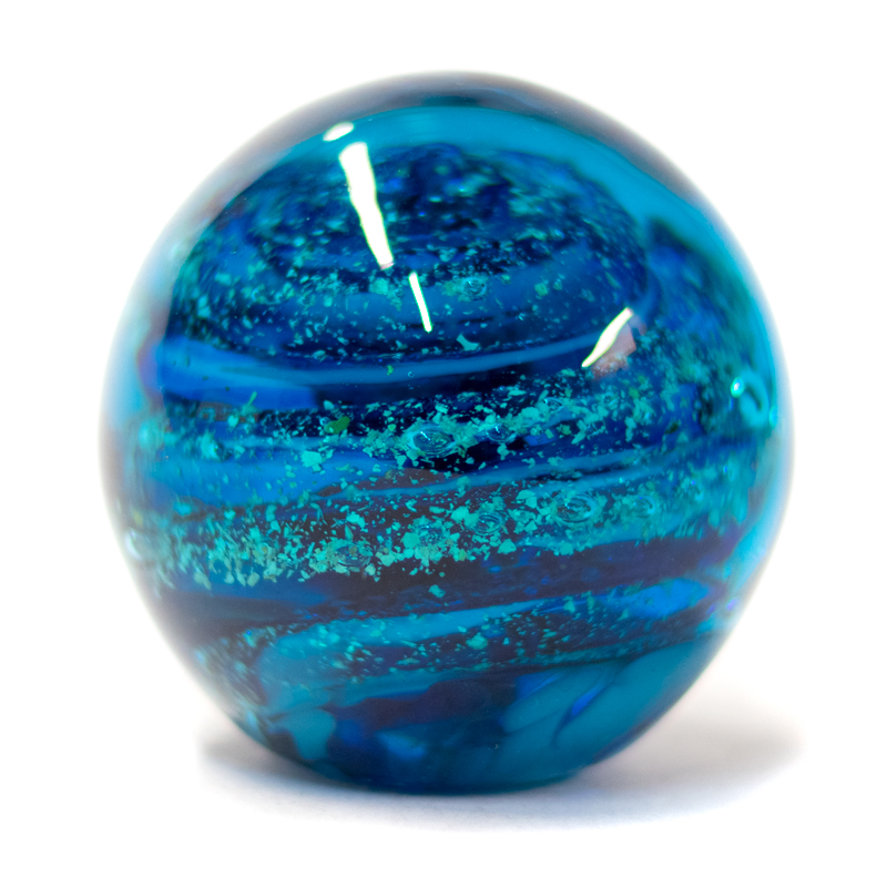 Cremation Ashes Glass Paperweights