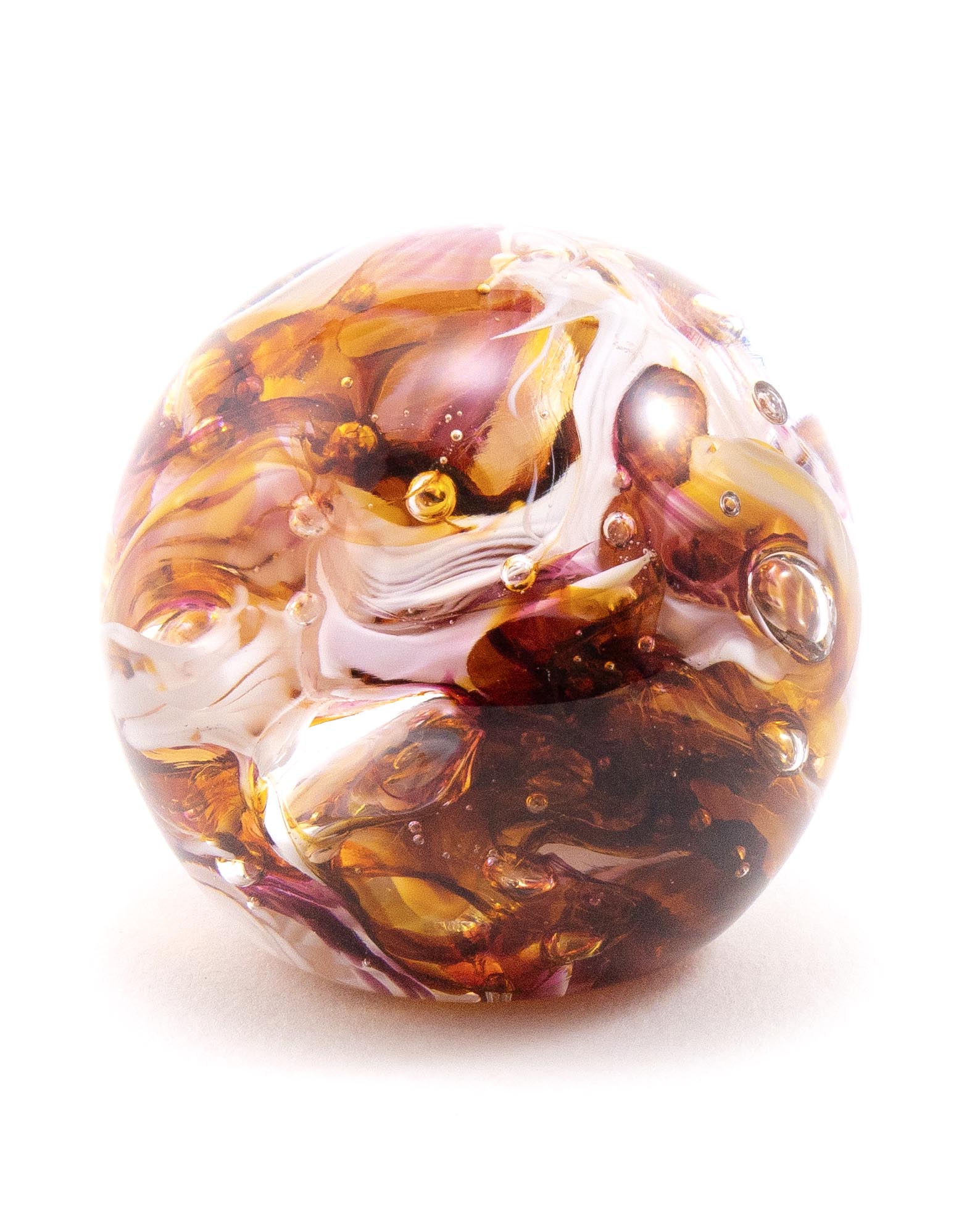 Marbled Paperweights Large Marbled Paperweight