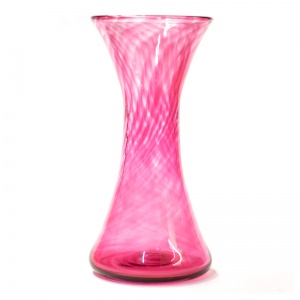 Large Ruby Chimney Vase