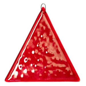 Feng Shui Red Triangle Hanging