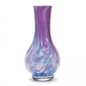 Medium Purple Hyacinth Footed Vase