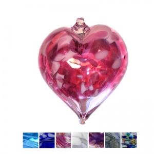 Small heart baubles